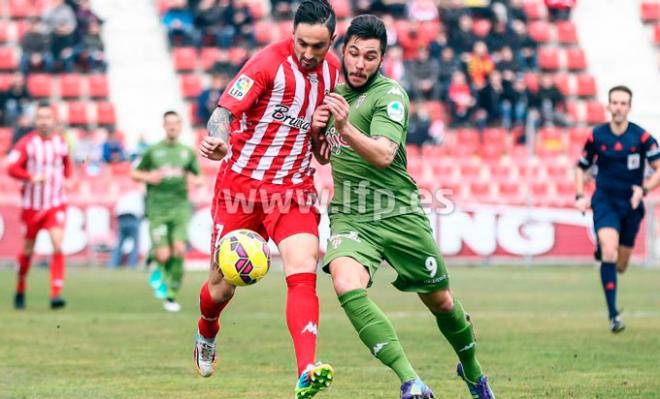 Guerrero, en una acción del partido de este domingo.