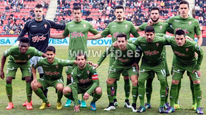 La alineación titular de esta mañana.