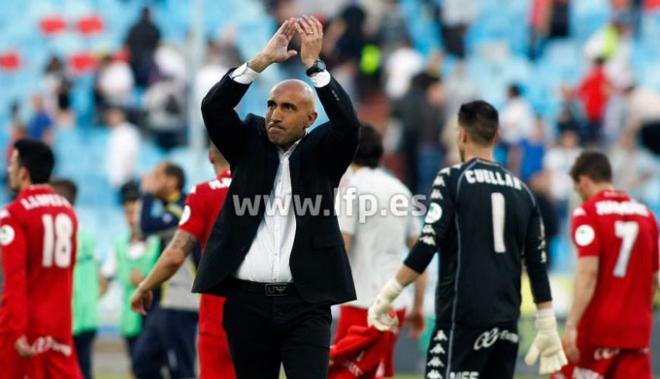 Abelardo, en un partido esta temporada.