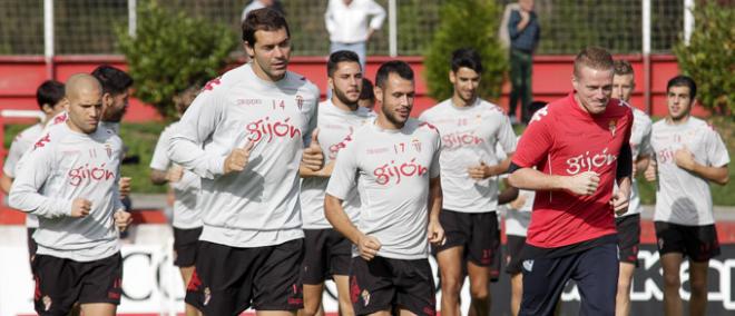 Imagen de uno de los entrenamientos de la semana pasada. (FOTO: Rodrigo Medina).