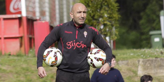 Abelardo, en un entrenamiento. (FOTO: Rodrigo Medina).