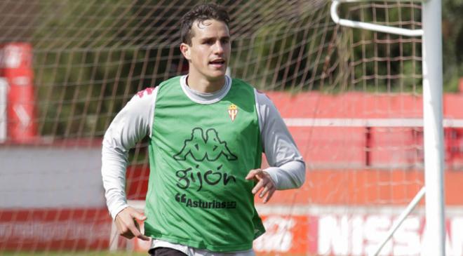 Bernardo, en un entrenamiento. (FOTO: Rodrigo Medina).