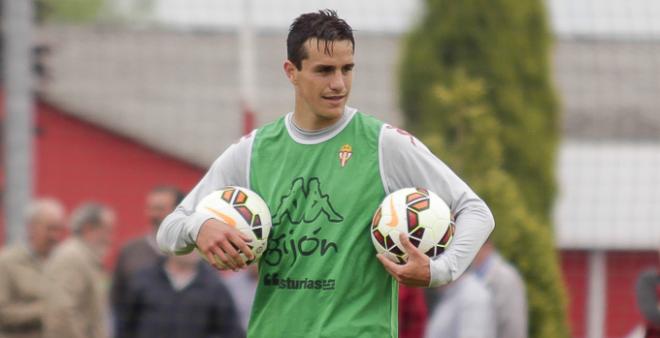 Bernardo, durante un entrenamiento. (FOTO: Rodrigo Medina).