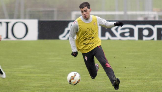 Carlos Castro, en un entrenamiento. (FOTO: Rodrigo Medina).