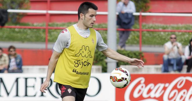 Isma López, en un entrenamiento. (FOTO: Rodrigo Medina).