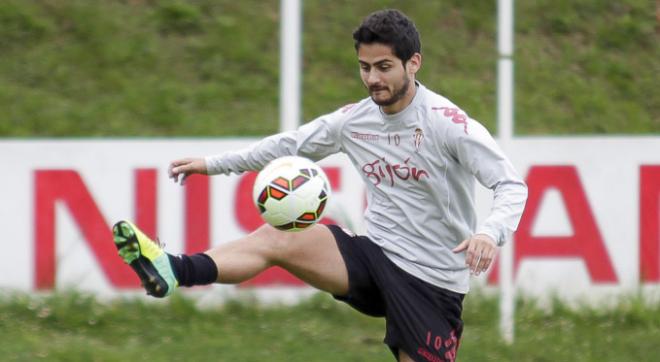 Nacho Cases, durante un entrenamiento. (FOTO: Rodrigo Medina).