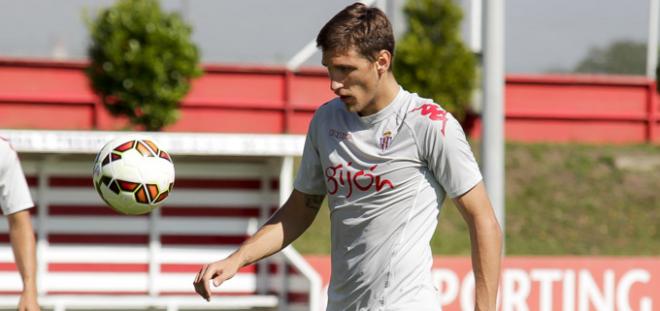 Stefan, durante un entrenamiento. (FOTO: Rodrigo Medina).