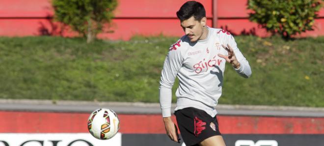 Sergio, entrenándose en Mareo. (FOTO: Rodrigo Medina).