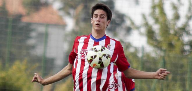 Pablo Pérez, en el amistoso ante la Selección AFE. (FOTO: Rodrigo Medina).