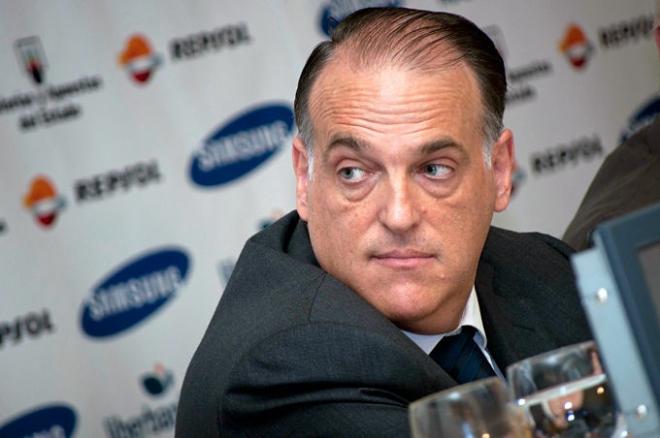 Tebas, presidente de la LFP.