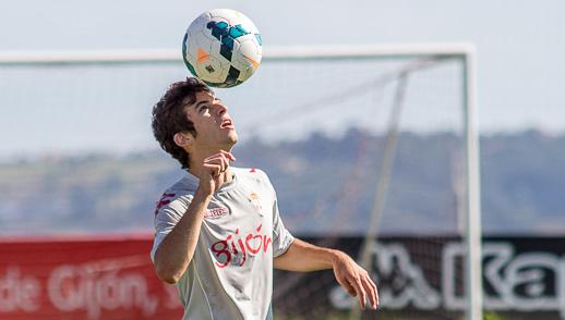 Guille Donoso, entrenándose en Mareo. (FOTO: Rodrigo Medina).