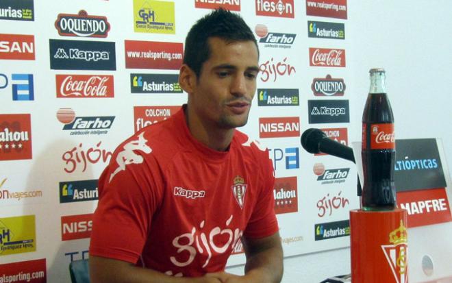 Pedro Orfila, en la sala de prensa de Mareo. (FOTO: Rodrigo Medina).