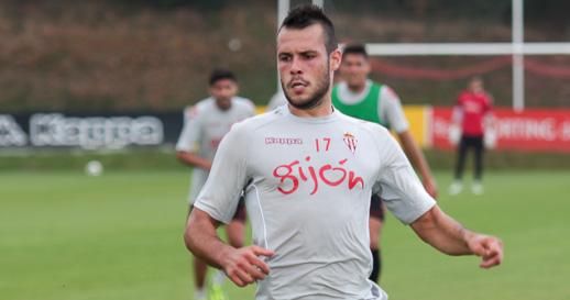 Santi Jara, en un entrenamiento. (FOTO: Rodrigo Medina).