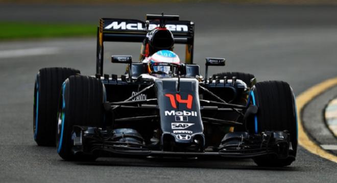 Fernando Alonso, en los libres del GP de Australia.