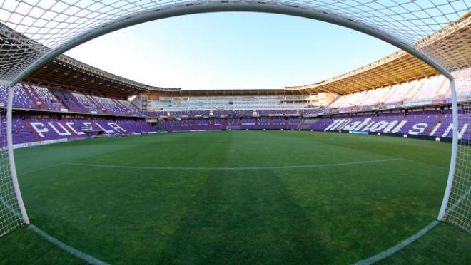 Imagen del estadio vallisoletano.