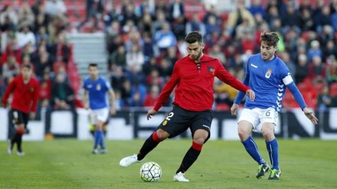 Jon Erice durante el partido.