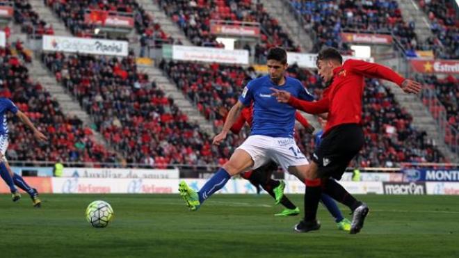 Verdés en un lance del partido.