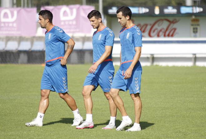 Los carbayones juegan este domingo contra el Alavés. (Foto: Lorena Francos).