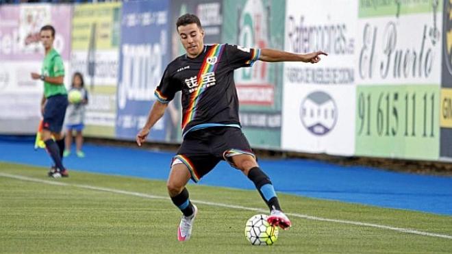 El toledano en un partido con los vallecanos.