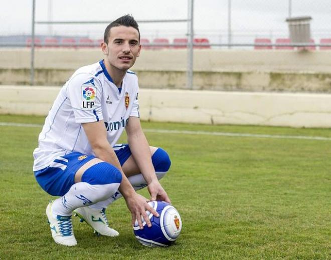 El cordobés con la camiseta del cuadro aragonés.