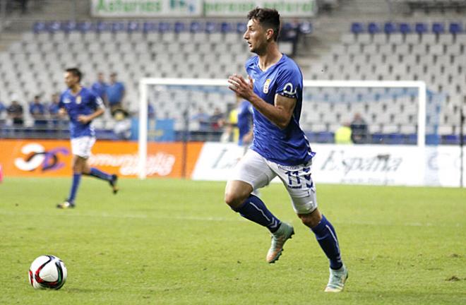 Borja Valle, en el partido contra el Valladolid.