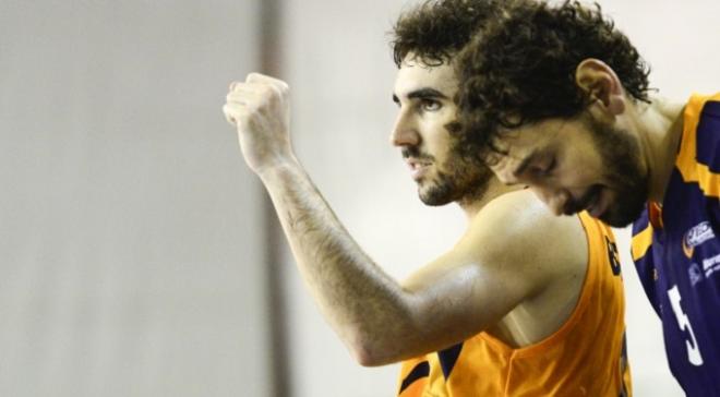 Ferrán Bassas, durante el partido. (FOTO: OCB).