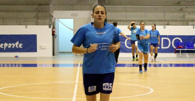 Pitu, en un entrenamiento. (FOTO: OBF).