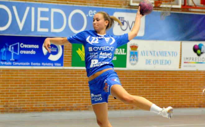 Sara García, en un partido.