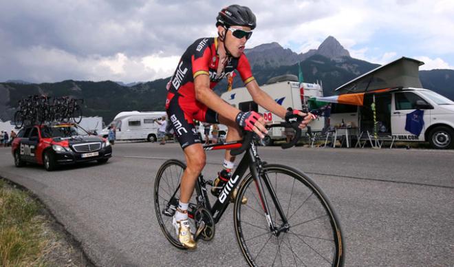 Samuel Sánchez, en el Tour de Francia.