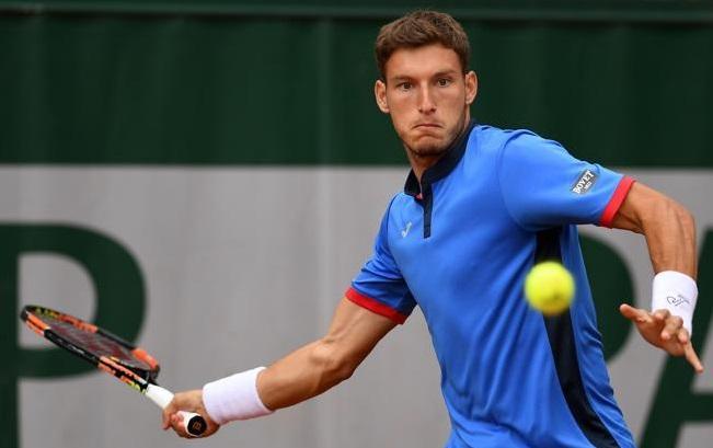 Pablo Carreño, en Roland Garros.