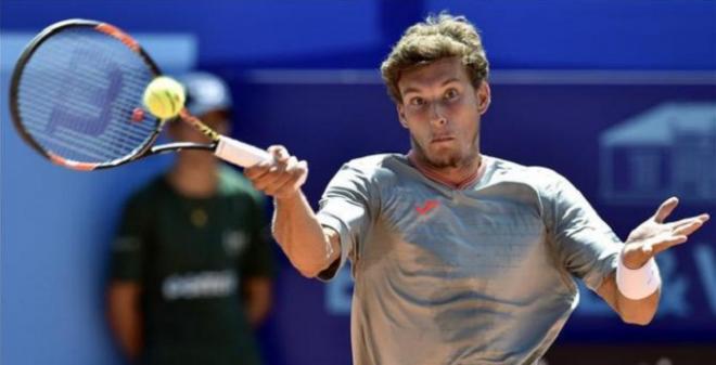 Pablo Carreño, en un partido esta temporada.