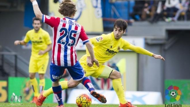 Halilovic, en una acción del partido.