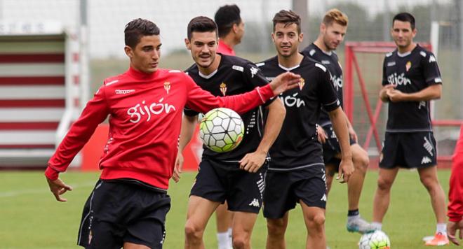 Imagen de uno de los entrenamiento en Mareo. (FOTO: Rodrigo Medina).