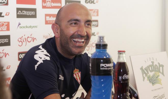 Abelardo, entrenador del Sporting. (FOTO: Rodrigo Medina).