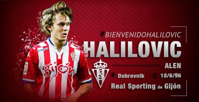 Halilovic, nuevo jugador del Sporting. (IMAGEN: Rodrigo Medina).