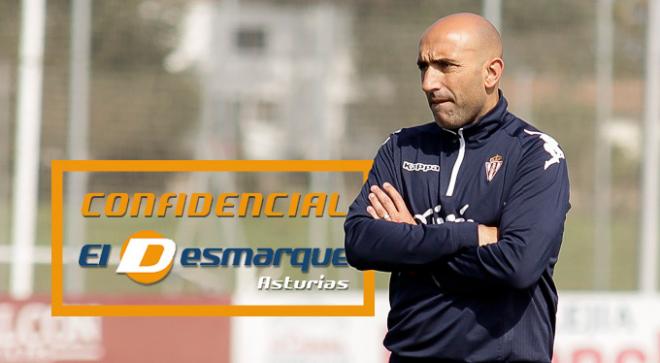 Abelardo, en un entrenamiento en Mareo. (FOTO: Rodrigo Medina).