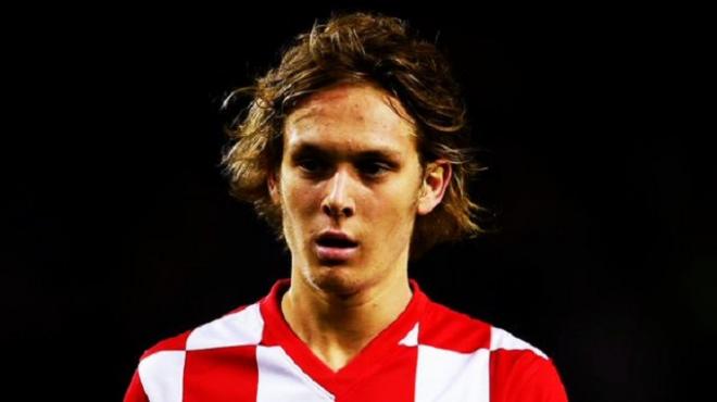 Halilovic, en un partido con Croacia.