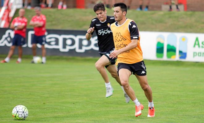 Isma López, en un entrenamiento. (FOTO: Rodrigo Medina).