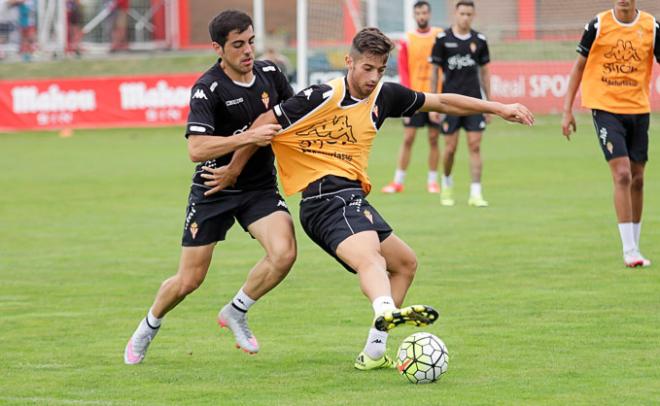 Jony, durante un entrenamiento. (FOTO: Rodrigo Medina).