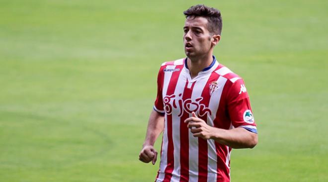 El canterano durante un partido. (Foto: Rodrigo Medina).