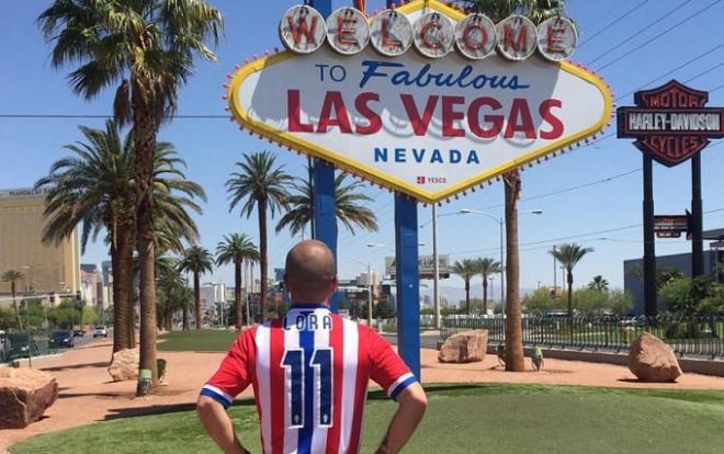 Alberto Lora, en Las Vegas