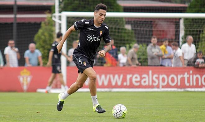 Mascarell, en un entrenamiento. (FOTO: Rodrigo Medina).