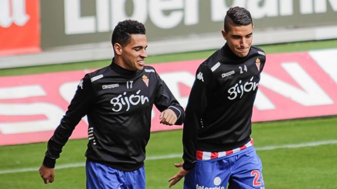 Rachid, junto a Omar Mascarell. (FOTO: Rodrigo Medina).