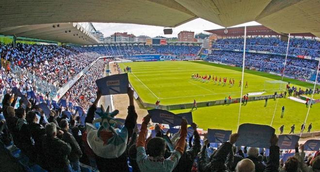 Balaídos, en un partido.