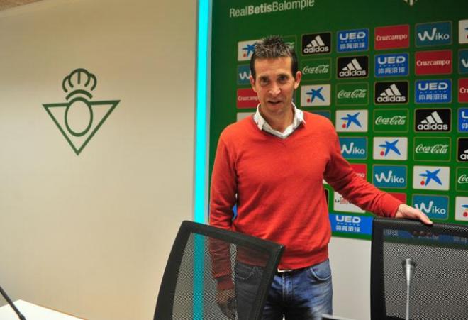 Juan Merino, en rueda de prensa.