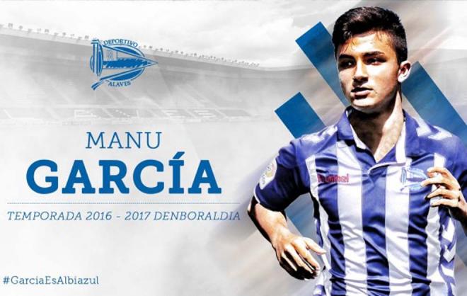 Manu Garciía jugará en el Alavés