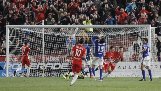 Gol del Almería al Oviedo