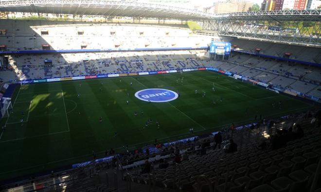 El Carlos Tartiere, antes de un encuentro.