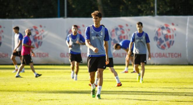 Lucas Torró, en un entrenamiento (Foto: Lorena Francos).