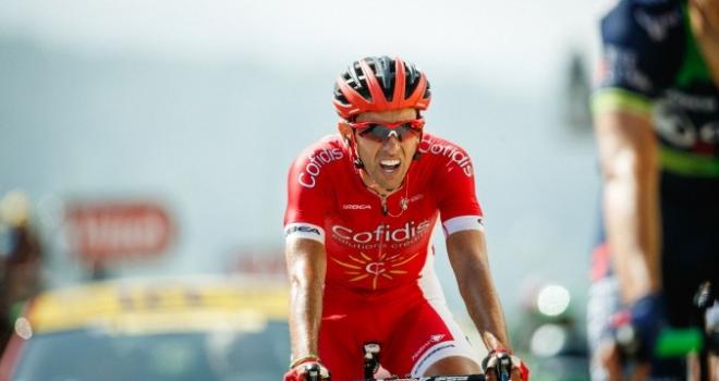 Dani Navarro, llegando a meta. (FOTO: Cofidis).